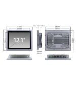 ⁦索奇 12.1寸工业平板电脑 K121SR⁩ - الصورة ⁦3⁩